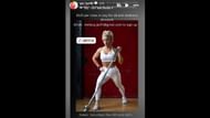 Screenshot of Cordeiro's Instagram Story (Image from- Instagram.com/@jac_lynfit IG Stories)